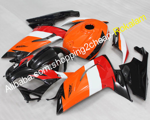 Para Carenados <span class=keywords><strong>Aprilia</strong></span> RS125 <span class=keywords><strong>RS</strong></span> R S 125 2006 2007 2008 2009 2010 2011 Naranja Rojo Negro Blanco Moto <span class=keywords><strong>Carenado</strong></span> - Product Image 1