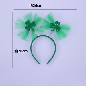 Diadema de Trébol Irlandés de Halloween 2026 con Varita de Hada y Palo Brillante, Set de 2 Piezas, ¡Gran Venta para Niñas! - Product Image 6