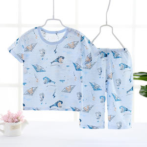 Ensembles de vêtements de loisirs en coton pour enfants d'été, ensembles fins pour bébés garçons et filles, ensembles pour enfants - Product Image 4