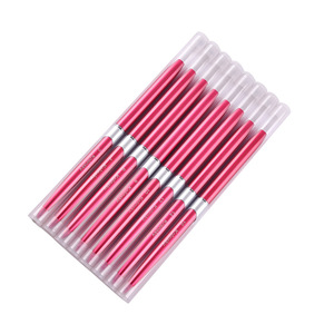 Pinceau à ongles en acrylique Kolinsky rose, taille 8 10 12 14 16, poils purs, pinceau professionnel pour la peinture d'art sur ongles - Product Image 6