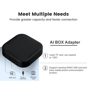 Dongle inalámbrico <span class=keywords><strong>Apple</strong></span> <span class=keywords><strong>CarPlay</strong></span> Android 9,0 Auto AI Box Activador Soporte Dual 8-Core 4G + 64G 4 LTE - Product Image 3