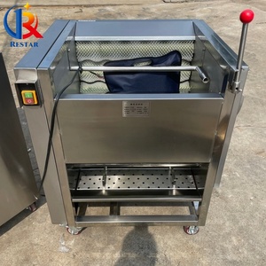 เครื่องล้างและ<span class=keywords><strong>ปอก</strong></span>เปลือกผักผลไม้เชิงพาณิชย์ สำหรับมันฝรั่ง ขิง รากบัว <span class=keywords><strong>มะละกอ</strong></span> มันเทศ - Product Image 6