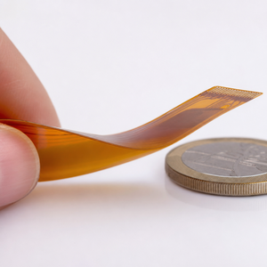 Ultra <b>Thin</b> Fpc 0.1mm Flexible Circuit Board Polyimide Base 1 Layer Adhesive-less Oem Custom Manufacturer - Product Image 4