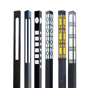 Lámpara solar cuadrada Louis Hengsheng para exteriores, luz LED para patio, jardín, calle, para zonas residenciales y parques - Product Image 3