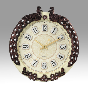 Thiết Kế Hiện Đại Peacock Trang Trí Nội Thất Đồng Hồ Treo Tường Sang Trọng - Product Image 2