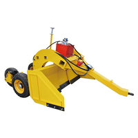 Niveau laser numérique par satellite en gros d'usine, équipement de nivellement laser agricole, mini-niveleuse