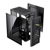 LOVINGCOOL Boîtier PC Offre Spéciale Boîtier PC ATX Boîtier PC HD USB3.0 Boîtier d'ordinateur en verre trempé & Châssis tours Gaming