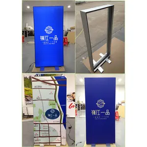 Led Flexible Floor Mobile Werbung Immobilien Indoor Portable Modular Custom Weight New Style Der Light Box Shop