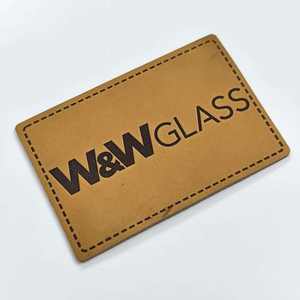 XP-Premium Private Label Collar de perro de cuero Etiquetas de logotipo de cuero en relieve personalizadas con monograma para marca de regalo de lujo - Product Image 2