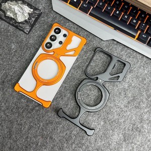 Nueva Funda Protectora <span class=keywords><strong>de</strong></span> Lujo con Carcasa Metálica, Rotación <span class=keywords><strong>de</strong></span> 360 Grados, Magnética y Anticaídas para <span class=keywords><strong>Samsung</strong></span> S26 Ultra S25u, Estilo Ejecutivo para Hombre - Product Image 2