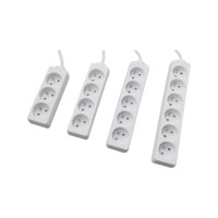 Multiprise de contrôle sans effort E-SUN prise d'extension 5 voies 5 prises longue extension multi-prise port USB 5 prises multi-prises