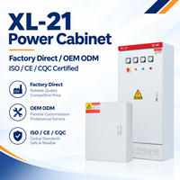 Armoire électrique XL-21, boîte de distribution en acier personnalisée, directement de l'usine, pour les projets de construction civile et d'ingénierie