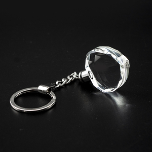 LED Custom Crystal Keychain Personalized Crystal Keychain for <strong>Gifts</strong> Promotional <strong>Items</strong> Corporate Souvenirs Custom Engraving - Product Image 5