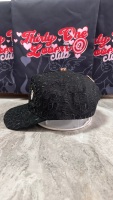 New Style 5 Panel Curved Brim Baseball Cap Custom Suede Cotton Sport B CROSS Caps Barbas Hats Originales With Rhinestone Logo