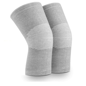 Manchon de genou de Compression en bambou de charbon de bois - Product Image 4