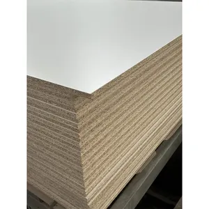 4x8 12mm 15mm 16mm 18mm melamine particle board sheet faced chipboards panel for furniture