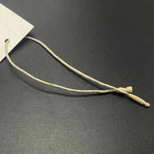 Fornitore all'ingrosso di spago di alta qualità più corda di cera abbigliamento tag tag <span class=keywords><strong>string</strong></span> tag - Product Image 1