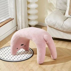 Tabouret de salon moderne en forme de chat, design mignon de dessin animé, idéal pour la maison - Product Image 5