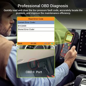 Outil de programmation TPMS universel Topdiag PS003 pour la diagnostic de la pression des pneus et l'activation/programmation/apprentissage des capteurs OBD de voiture - Product Image 3