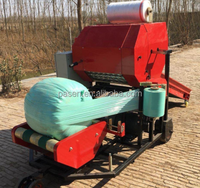 Machine d'emballage de silage de maïs, mini presse à balles rondes, mini machine d'emballage d'alfalfa