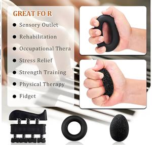 Hot Bán tay có thể điều chỉnh Grips ngón tay Pinch carpal <span class=keywords><strong>Expander</strong></span> cho cổ tay sức mạnh tăng mùa xuân ngón tay Pinch carpal <span class=keywords><strong>Expander</strong></span> - Product Image 3