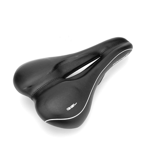 Selle de vélo <span class=keywords><strong>en</strong></span> <span class=keywords><strong>gel</strong></span> simple de haute qualité d'usine chinoise siège de conception creuse pour vélo de route excellente ventilation toutes saisons - Product Image 2