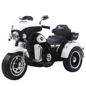 Nuevo Diseño de Motocicletas y Triciclos Eléctricos de Plástico para Niños de 2 a 4 y de 5 a 7 Años, Estilo Harley - Product Image 1
