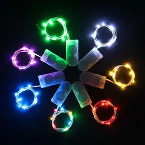 Noël Micro Led Guirlande Lumineuse Mini Fil De Cuivre Alimenté Par Batterie Étoilé Fée Lumières Led Guirlande Lumineuse pour Mariage Fête De Noël