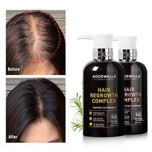 Champú de Biotina y Queratina de Marca Privada para el Crecimiento del Cabello con Aceite de Árbol de Té y Menta Nutritiva, Fórmula Anticaída para Adultos - Product Image 1