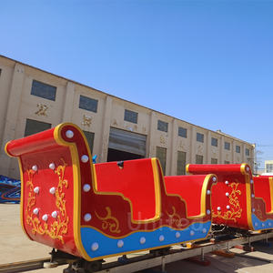 Attractions de la Feria <span class=keywords><strong>Tema</strong></span> 2025, Train de Noël avec piste, Designs de Noël, Train de Noël à vendre - Product Image 5