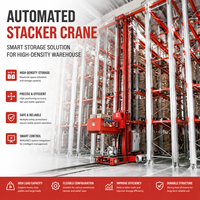 Sistema de Automatización de Almacenes ASRS Llave en Mano con Estanterías Automatizadas, Grúa Apiladora, Transportador y Sistema de Control de Almacenes