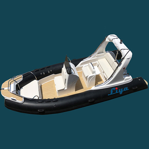 Liya 20 pies 6,2 M Rib 620 bote inflable con Motor fuera de borda Hypalon Material para turismo pesca entretenimiento en venta - Product Image 5