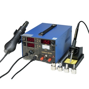 Station de soudage et dessoudage à air chaud 3-en-1 YIHUA853D 2A avec alimentation CC - Product Image 1