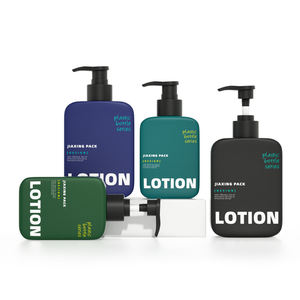 Emballage <span class=keywords><strong>pour</strong></span> Soins Capillaires en HDPE de Forme Plate, Couleur Personnalisée, Shampooing, Après-Shampooing, 150 ml, 300 ml, Bouteille Rectangulaire <span class=keywords><strong>pour</strong></span> Gel Douche, Pompe - Product Image 4