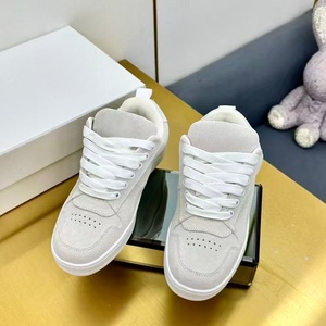 Designer Thick-Mesh Midsole Sporty Sneakers-Light Luxury <b>Casual</b> <b>Shoes</b> Breathable & Anti-Slippery Flat Style - Product Image 3