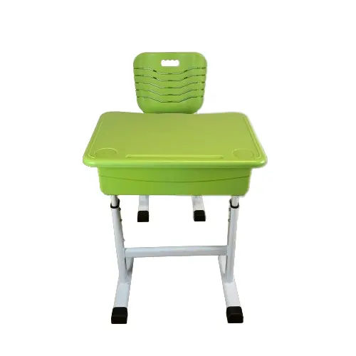 高品質の学校教室用家具シングルシータースクールデスクと椅子トレーニングテーブル