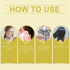 OEM 120 Ml d'huile de noix de coco Shampooing Contrôle de l'huile Anti-perte de cheveux Soins capillaires Shampooing et après-shampooing - Product Image 5