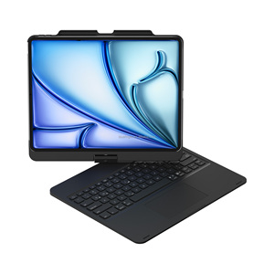 Funda de teclado giratoria para iPad Air de 13 pulgadas 6th/7th para iPad Pro de 12,9 pulgadas 2018/2020/2021/2022 con trackpad multitáctil - Product Image 4