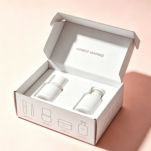 Oem Supplier Custom Logo Gift Shipping Mailing Box Eco Corrugated Paper Mailer Box Packaging for Skincare/Beauty/Cloth Packing - Product Image 6