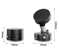 Support universel de navigation de voiture A2 N52 magnétique d'aspiration de téléphone de support pliable d'aspiration de voiture pour tous les téléphones pour le bureau à domicile