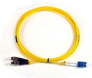 Dây Cáp Quang <span class=keywords><strong>FC</strong></span>/UPC-LC/UPC Single Mode <span class=keywords><strong>Duplex</strong></span> <span class=keywords><strong>Fiber</strong></span> <span class=keywords><strong>Optic</strong></span> Jumper - Product Image 1