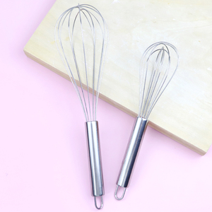 454 Attrezzo della cucina A Mano in acciaio inox Manuale Frullino Per Le Uova In Silicone Mini Frullino Per Le Uova - Product Image 1