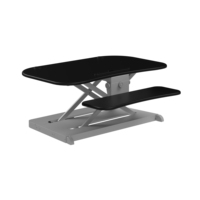 Convertisseur de bureau électrique intelligent ergonomique pour position assise ou debout, table compacte pour ordinateur portable de bureau