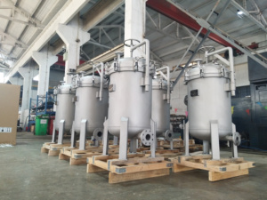 Mới cao dòng chảy chính xác Cartridge lọc thép không gỉ 304/316 nhà ở xử lý nước công nghiệp lọc bình áp lực - Product Image 4