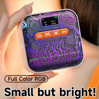 Lampe de poche LED RGB magnétique M25 à température de couleur réglable pour selfie, photographie de natures mortes, téléphone portable et diffusion en direct