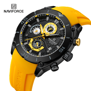 Orologio NAVIFORCE da Uomo Sportivo Impermeabile al Quarzo Cronografo con Lancette Luminose Reloj Hombre Regalo Maschile 8038 - Product Image 6