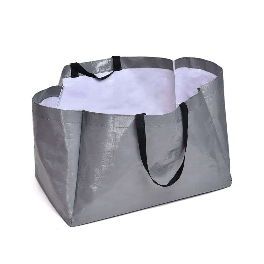 Sacos de compras personalizados, sacos de bolsa para mercearia tecido