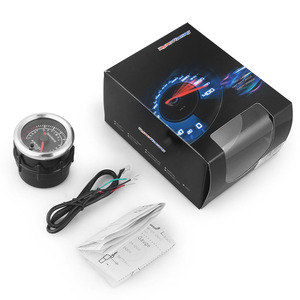 Jauge de Système de Réglage du Moteur de Voiture 2'' 52mm Rapport Air-Carburant avec Lumières à Sept Couleurs et Type Pointeur 12V - Product Image 5