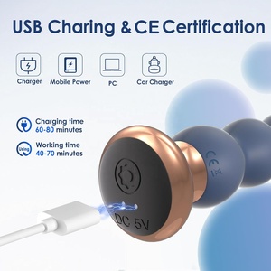 Vibrateur à perles anales pour femmes Stimulateur de vagin et de clitoris Bouchons de fesses vibrants Masseur de prostate masculin Jouet sexuel <span class=keywords><strong>Anus</strong></span> Jouet sexuel pour couple - Product Image 3
