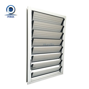Ventanas de Aluminio con Persianas Ajustables de Doble Vidrio, Estándar Australiano, Venta al por Mayor Prima - Product Image 1